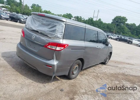 2015 Nissan Quest S/Sv/Sl/Platinum из США, поврежденный, VIN JN8AE2KP2F9131922